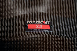 TOP SECRET DRY CARBON BONNET – NORMAL SHAPE FOR NISSAN FAIRLADY Z RZ34 TOP-SECRET-00067