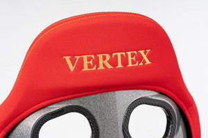 CAR MAKE T&E VERTEX X BRIDE ZETA IV RED COLLABORATION SEAT ZETA 4 RED COLOR (SPECIAL COLOR LIMITED TO 50 SEATS IN JAPAN) FRP SILVER SHELL VER-ZETA4RED FOR  CARMAKETE-00009