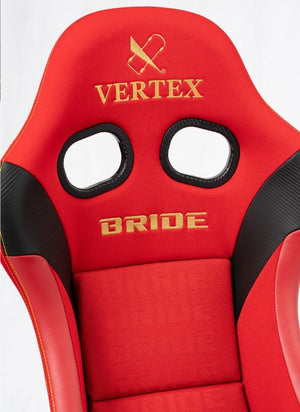 CAR MAKE T&E [LIMITED TO 10 SEATS IN THE WORLD] VERTEX X BRIDE ZETA IV COLLABORATION SEAT BRIDE LOGO VERSION! ! RED BODY BRIDE LOGO VER-ZETA4SPL FOR  CARMAKETE-00003