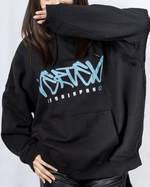 CAR MAKE T&E VERTEX BIG SILHOUETTE GRAFFITI HOODIE L VER-BSGH2023 FOR  CARMAKETE-00056