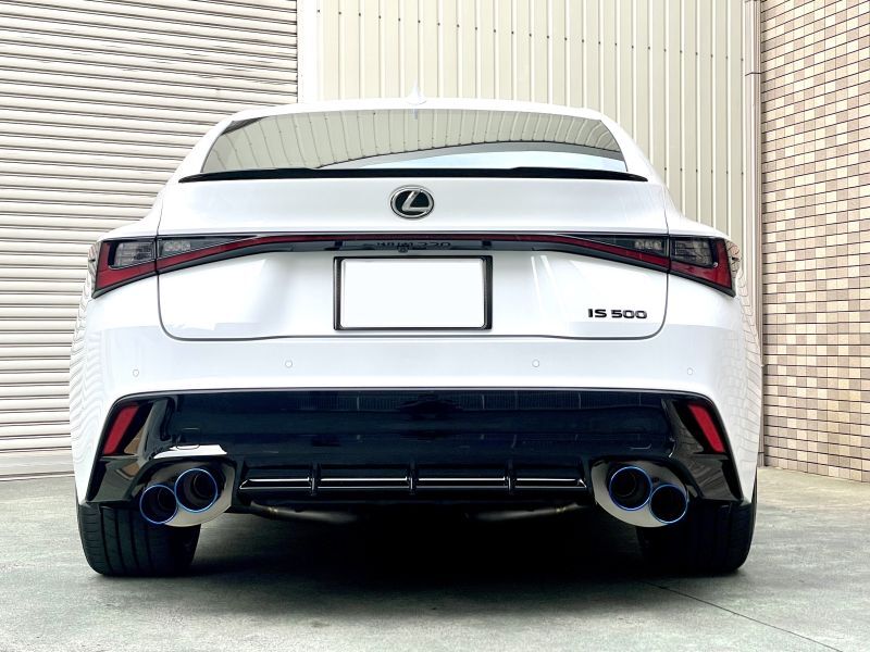 LEMS TITANIUM REAR MUFFLER PIECE FOR LEXUS IS500 L209