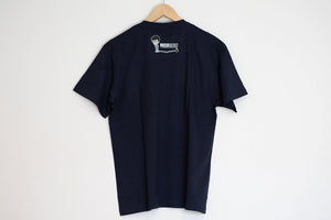 TOP SECRET POCKET SMOKEY T-SHIRT NAVY M TOP-SECRET-00047