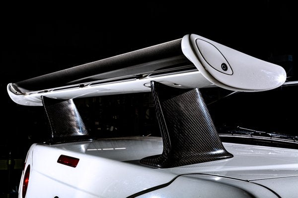 TOP SECRET CARBON WING STAY UNPAINTED FOR NISSAN SKYLINE GT-R BNR34 TOP-SECRET-00355