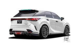 ROWEN REAR DRESS-UP KIT FRP CHAMPAGNE GOLD FOR LEXUS RX F-SPORT RX500h 350 TALH17 TALH15 1L016P00-CG