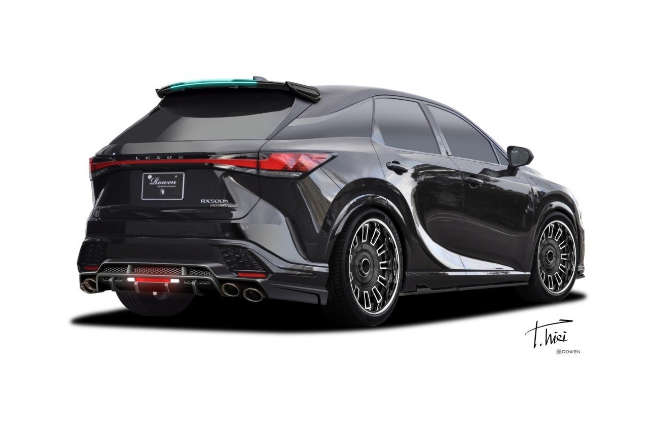 ROWEN REAR DRESS-UP KIT FRP WHITE NOVA GLASS FLAKE FOR LEXUS RX F-SPORT RX500h 350 TALH17 TALH15 1L016P00-083
