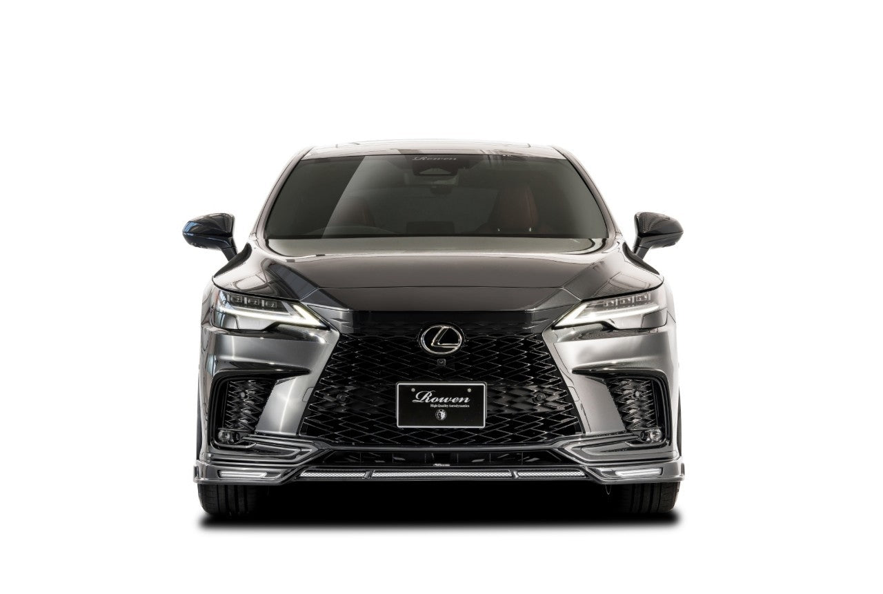 ROWEN FRONT BUMPER EXTENSION CARBON FOR LEXUS RX F-SPORT RX500h 350 TALH17 TALH15 1L016E10