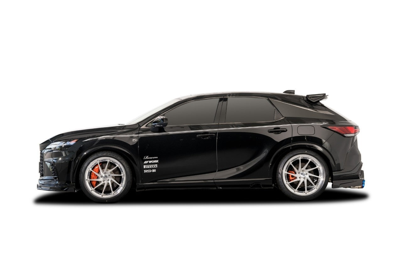ROWEN FRONT SPOILER WITH LED BLADE FRP MATTE BLACK FOR LEXUS RX F-SPORT RX500h 350 TALH17 TALH15 1L016A00-MB