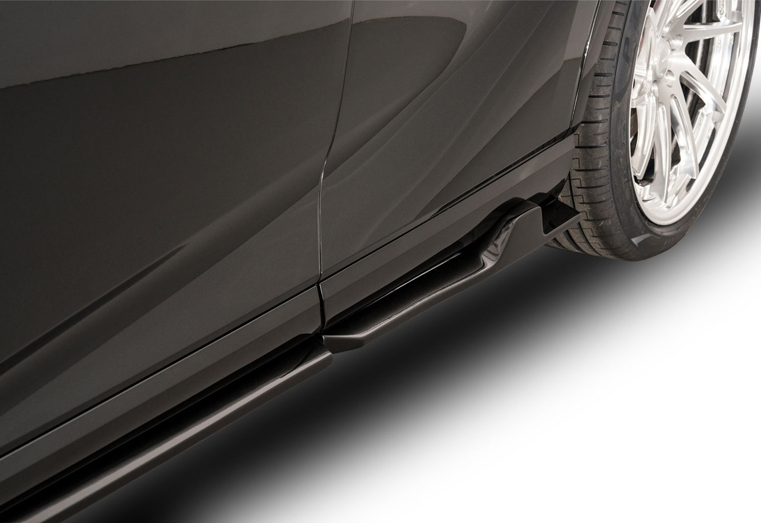 ROWEN SIDE STEP FRP GRAPHITE BLACK GLASS FLAKE FOR LEXUS RX F-SPORT RX500h 350 TALH17 TALH15 1L016J00-223