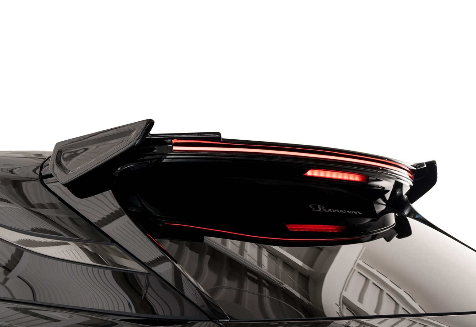ROWEN REAR WING LED LINER FRP GRAPHITE BLACK GLASS FLAKE FOR LEXUS RX F-SPORT RX500h 350 TALH17 TALH15 1L016W00-223