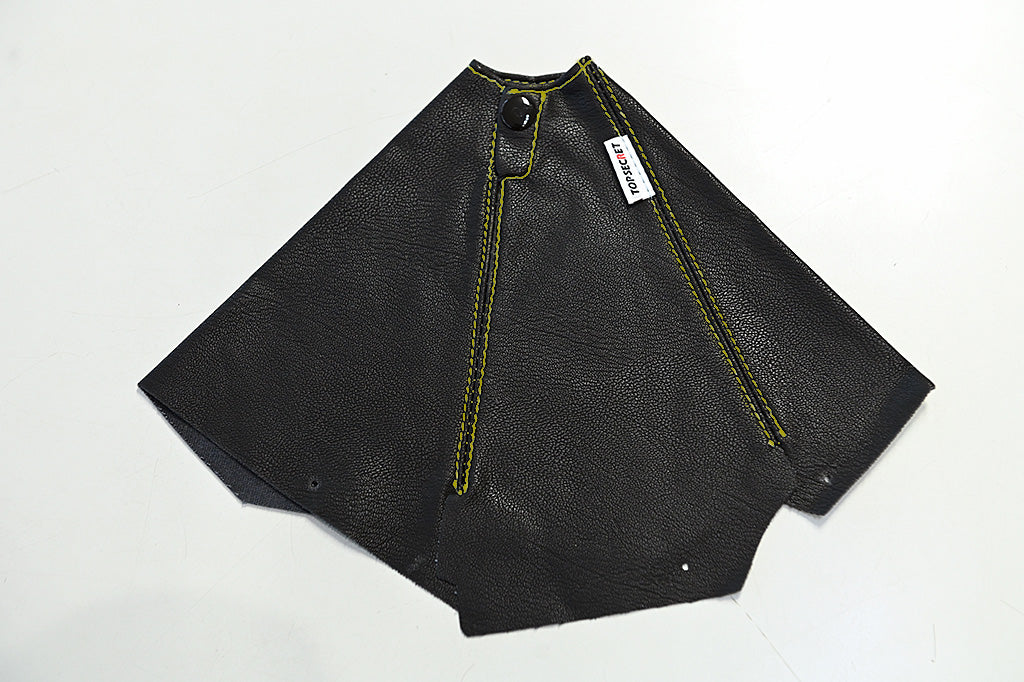 TOP SECRET SHIFT BOOTS GOLD STITCHING FOR NISSAN SKYLINE GT-R BCNR33 TOP-SECRET-00366