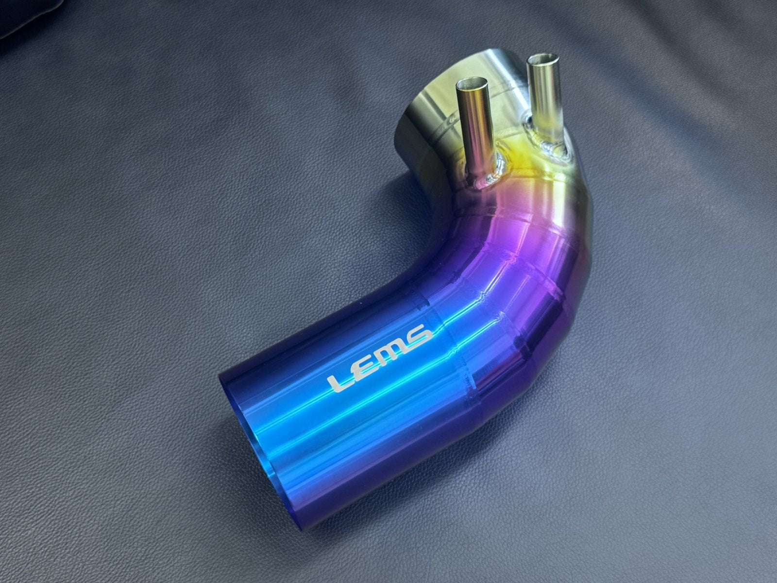 LEMS TITANIUM INTAKE PIPE TITANIUM STANDARD GRADATION FOR LEXUS IS F USE20 L114-NM