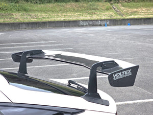 VOLTEX GT WING TYPE 4BS 1560MM WET CARBON SWAN NECK TYPE-FL5 ENDPLATE FOR HONDA CIVIC TYPE R FL5 VOLTEX-00044