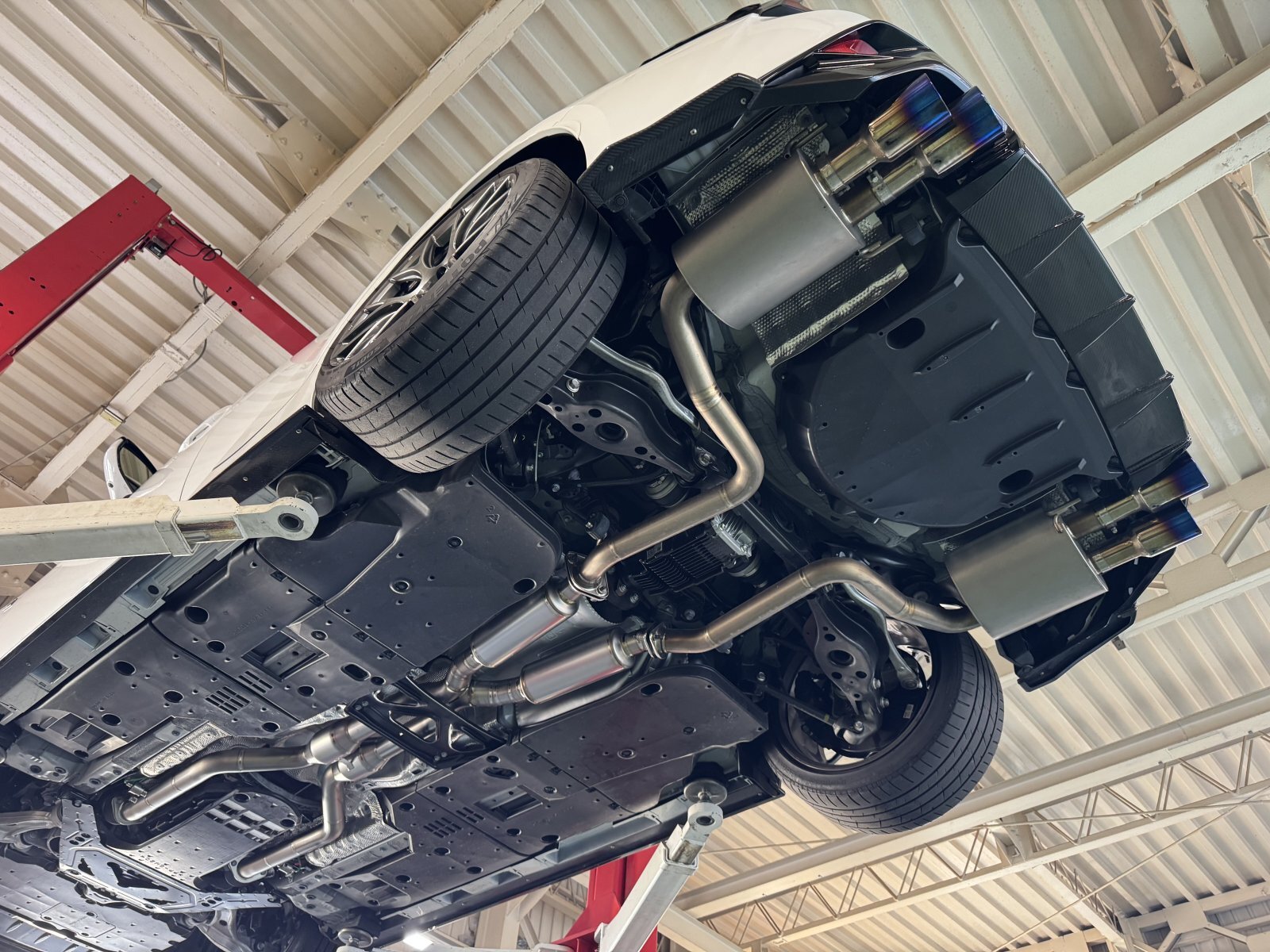 LEMS TITANIUM MUFFLER CENTER PIECE FOR LEXUS IS500 L837