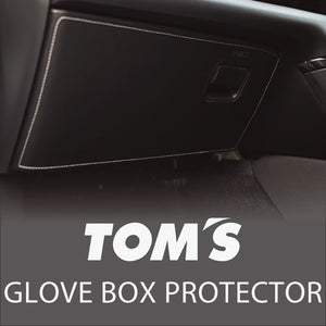TOMS GLOVE BOX PROTECTOR WHITE STITCH FOR TOYOTA GR86 ZN8 55440-TZN80
