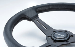 GREDDY SPORTS STEERING WHEEL BLACK ED For 16600003