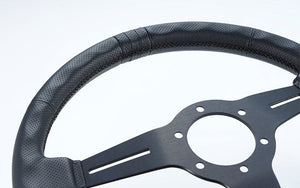 GREDDY SPORTS STEERING WHEEL BLACK ED For 16600003