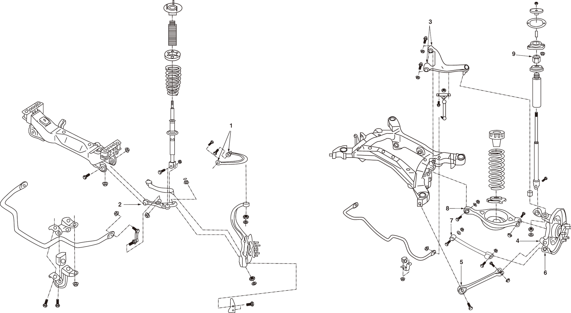 NISMO Rear Front Lower Link Bush, Axle Side  For Fairlady Z (Z33) (-07/1) Skyline Coupe (CPV35)  55152-RRZ30