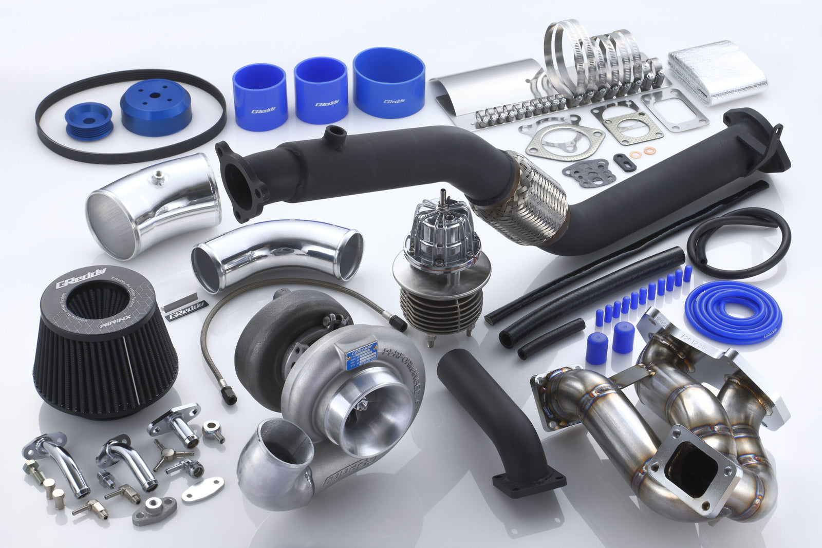 GREDDY TD06SH 25G FOR V-LAYOUT ONLY EXHAUST MANIFOLD ONLY FOR MAZDA RX-7 FD3S 13B-REW 10541004