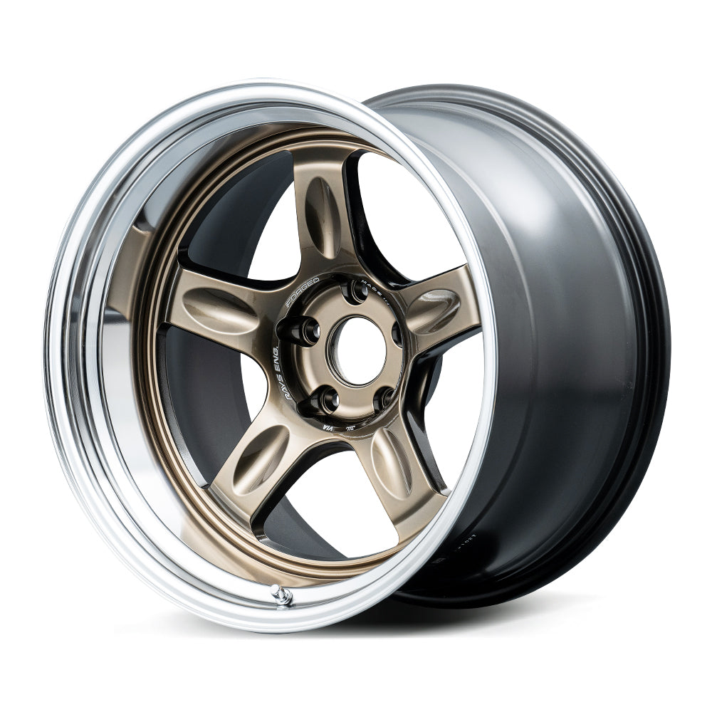 RAYS VOLK RACING 21C SPEC-SR 18X8.5J +35 5X114.3 SHINING BRONZE METAL RIM DC(SR) SR 03808853505SR