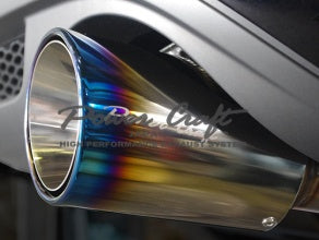 POWER CRAFT EXHAUST MUFFLER SYSTEM WITH BLACK TAIL FOR AUDI Q7 3.0T  P-AU740101-BKT