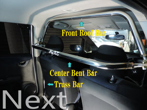 NEXT MIRACLE CROSS BAR BEND BAR CENTER STAINLESS 32 FOR MITSUBISHI LANCER EVOLUTION 4 5 6 NEXT-01282