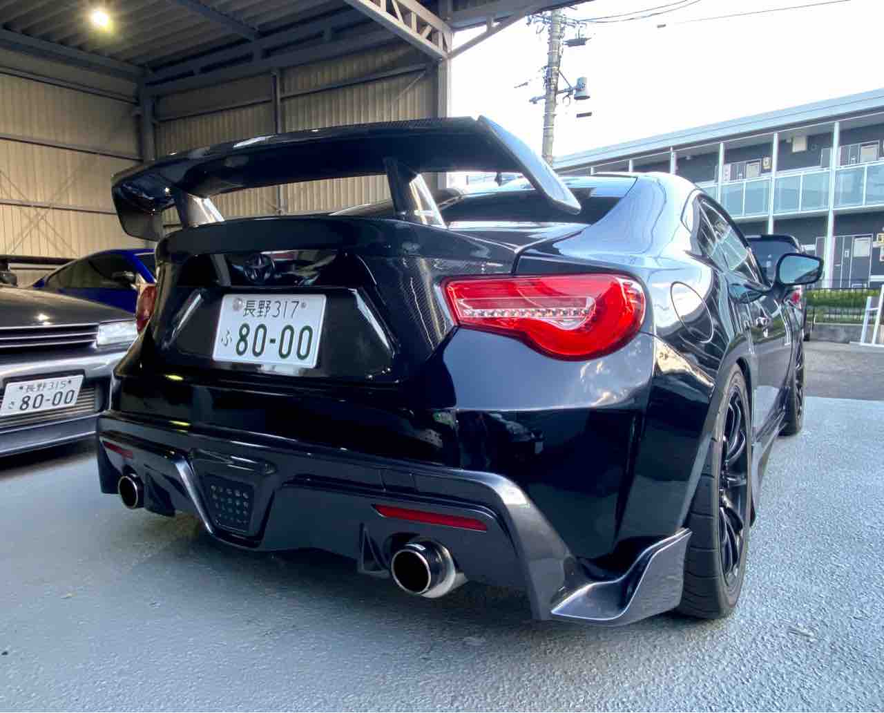GARAGEMAK DUCK TAIL TRUNK FRP FOR TOYOTA FT86 ZN6 AERO GARAGEMAK-00011