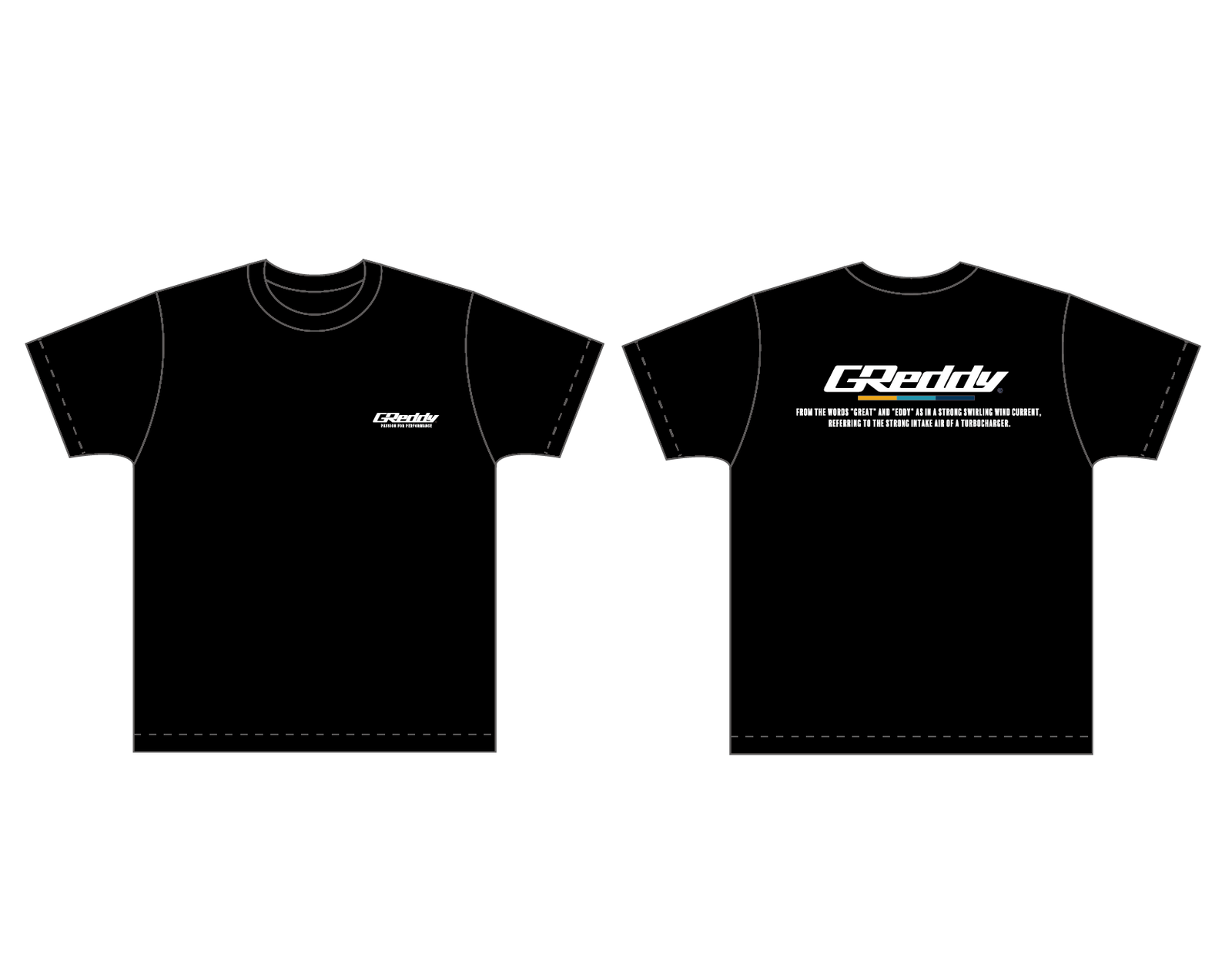 GREDDY T-SHIRT (2023) BLACK M 18001878