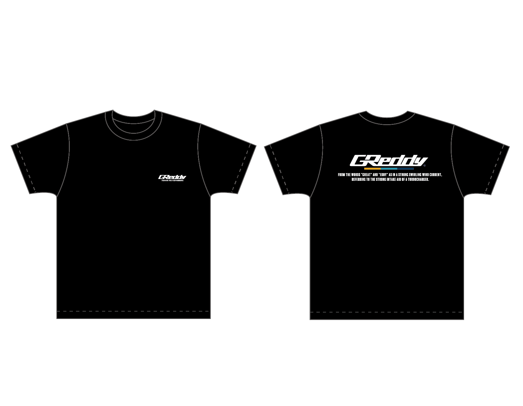GREDDY T-SHIRT (2023) BLACK S 18001877