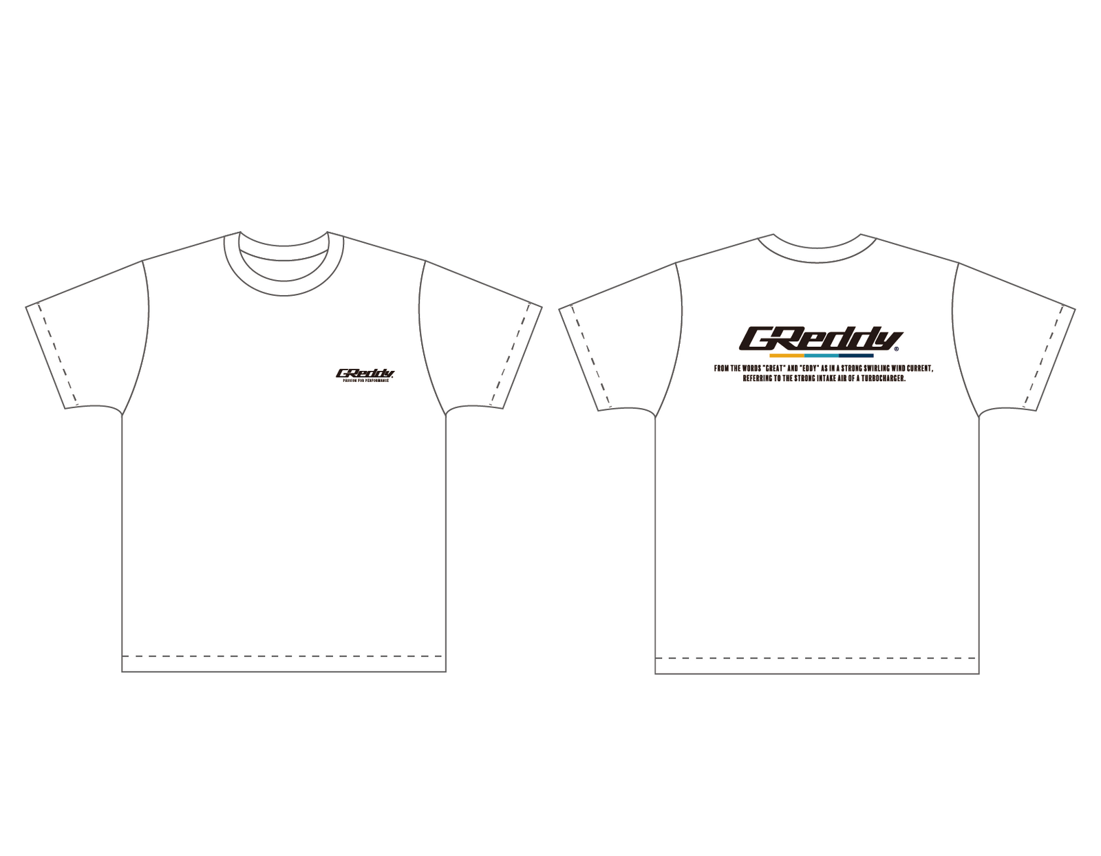GREDDY T-SHIRT (2023) WHITE XXL 18001887