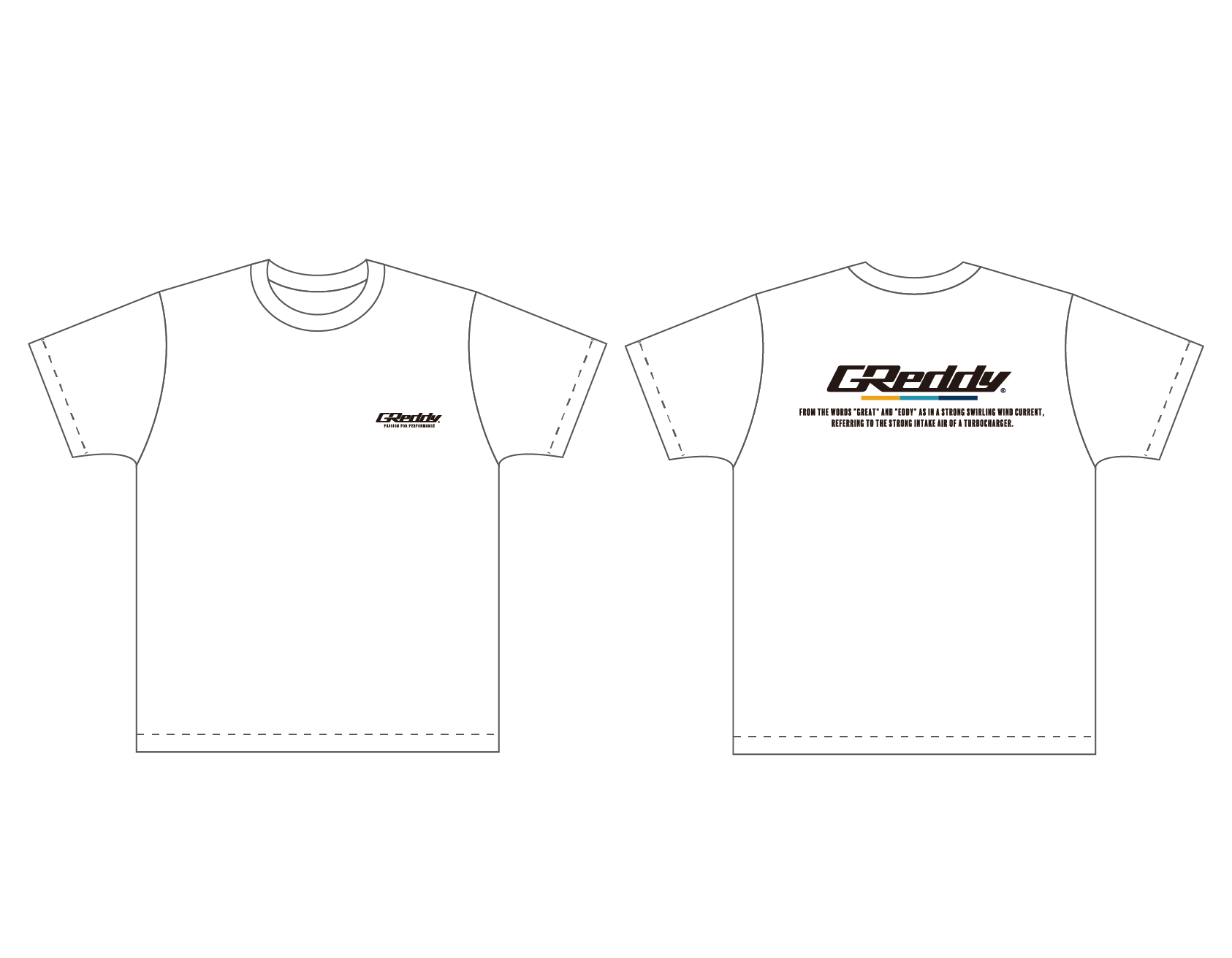 GREDDY T-SHIRT (2023) WHITE L 18001885