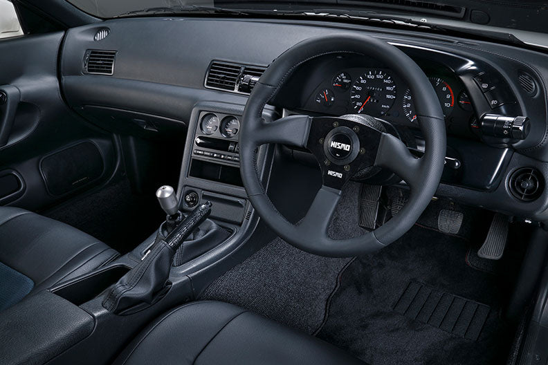 NISMO NISMO STEERING WHEEL FIRST GENERATION NISMO LOGO VERSION FOR NISSAN SKYLINE GT-R BNR32 BCNR33 BNR34 48400-RS002-40