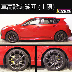 LARGUS SPEC S COILOVER KIT FOR MAZDA AXELA SPORT BLFFW 2WD 01011210028-QQ-2