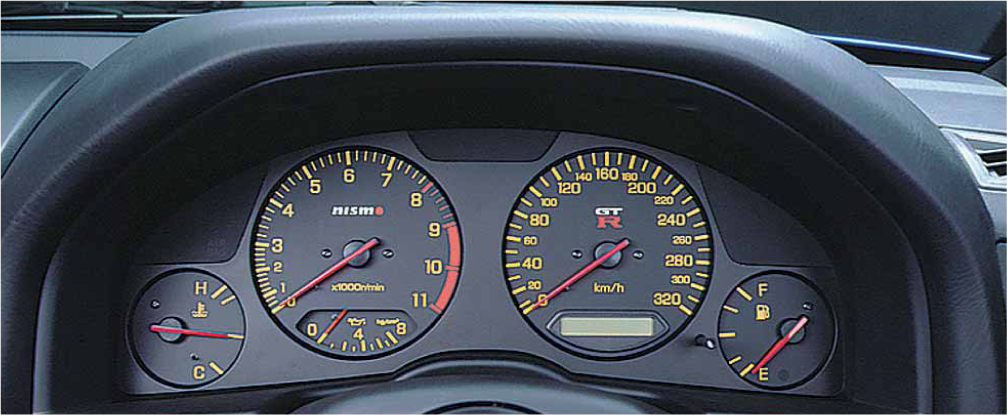 NISMO Combination Meter  For Skyline GT-R BNR34  24810-RNR45