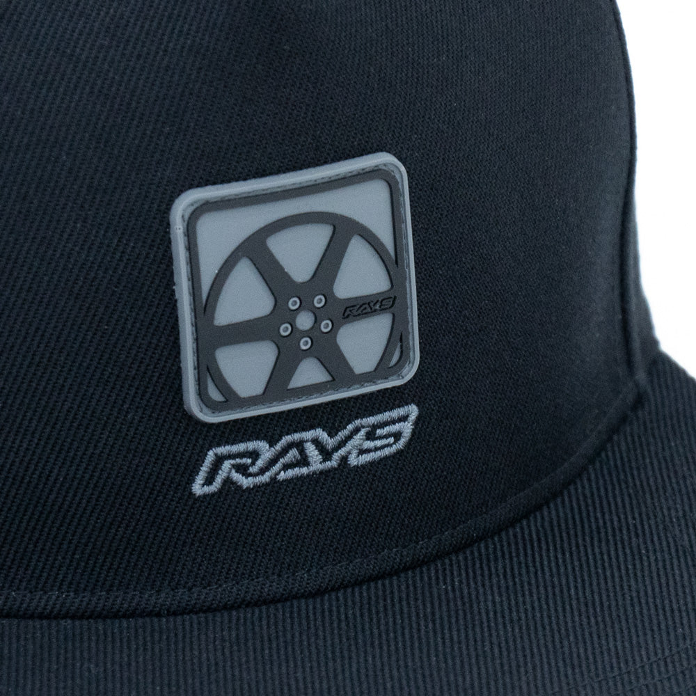 RAYS RAYS CAP WHEEL RUBBER 24A BLACK FOR  7409020002562 