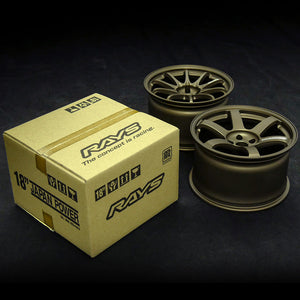 RAYS VOLK RACING TE37SAGA SPLUS 1:4 SCALE MINIATURE 7499000000037