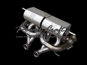 POWER CRAFT HYBRID EXHAUST MUFFLER SYSTEM SQUARE TAIL WITH RACING STRAIGHT CATALYZER FOR LAMBORGHINI AVENTADOR 740S P-LA1000101-SE