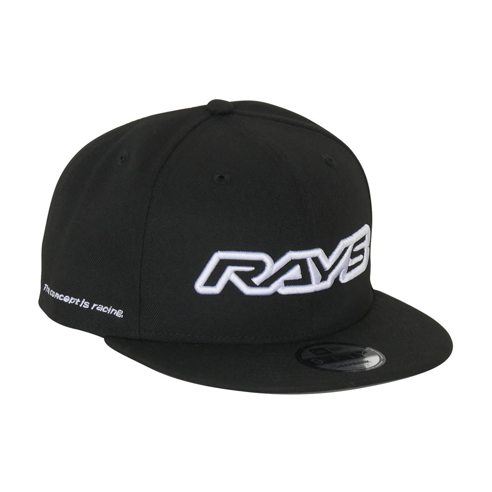 RAYS RAYSxNEW ERA 9FIFTY SNAPBACK BLACK 7409NEWE950BK