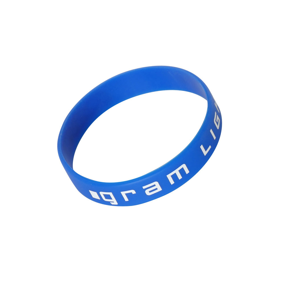 RAYS RUBBER WRIST BAND GRAMLIGHTS BLUE 7409020BANDBL