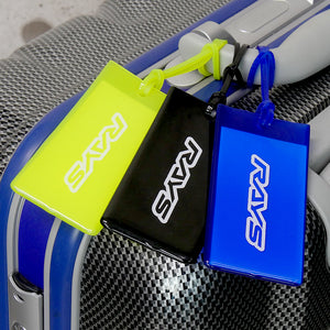 RAYS RUBBER LUGGAGE TAG YELLOW 7409020RTAGYL