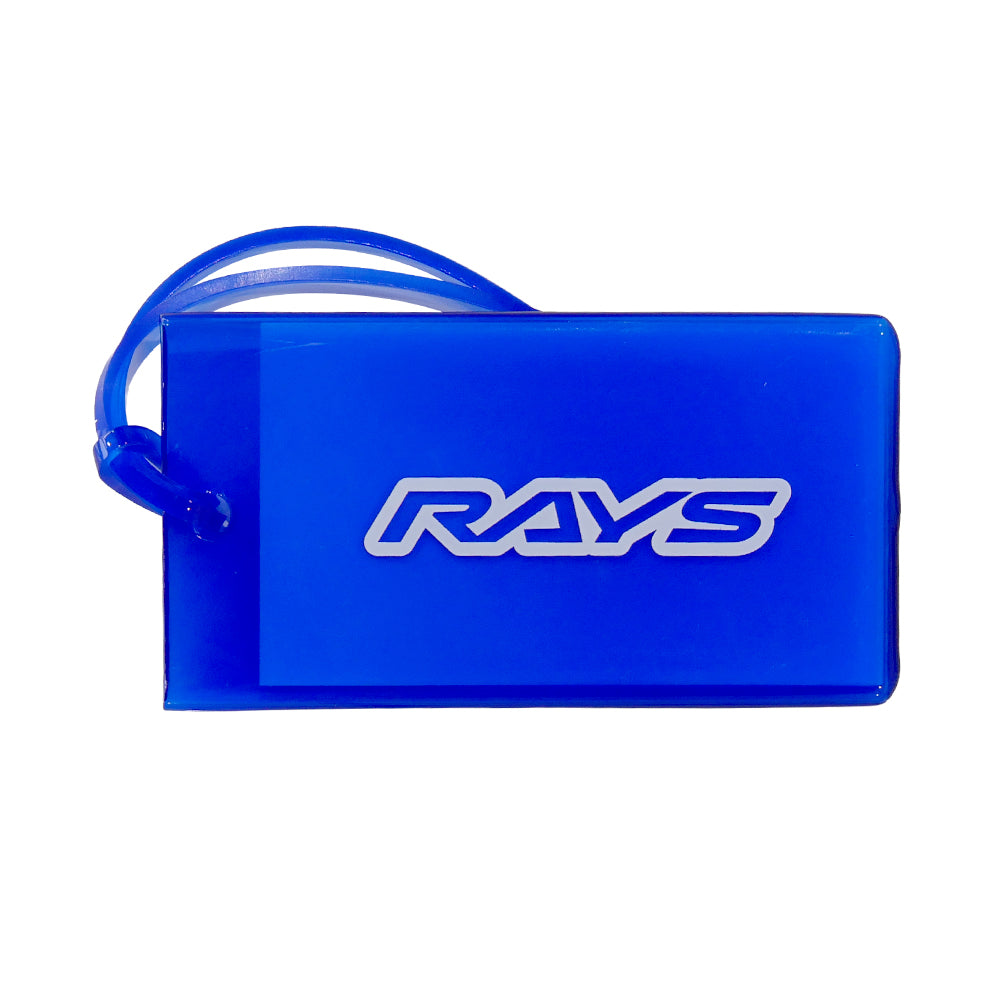 RAYS RUBBER LUGGAGE TAG BLUE 7409020RTAGBL