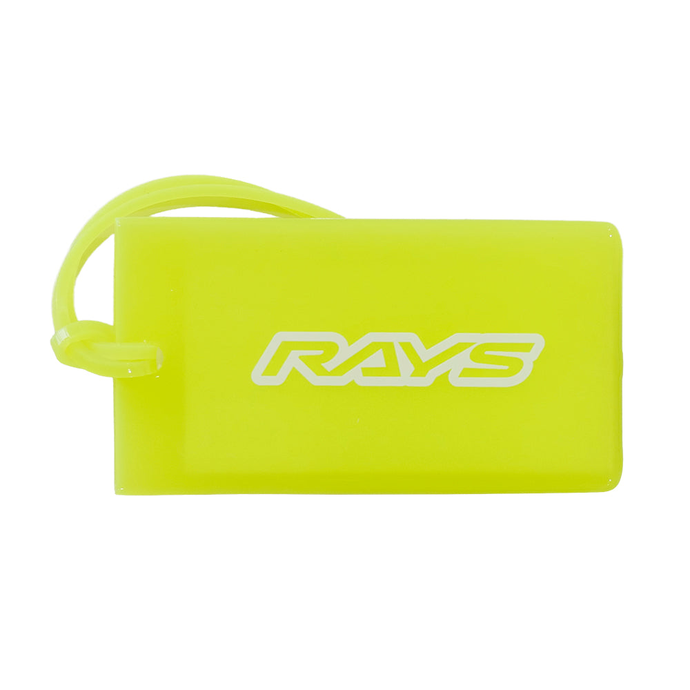 RAYS RUBBER LUGGAGE TAG YELLOW 7409020RTAGYL