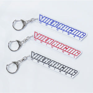 RAYS VOLK RACING LOGO ACRYLIC KEY CHAIN RED 74990000ACRRD