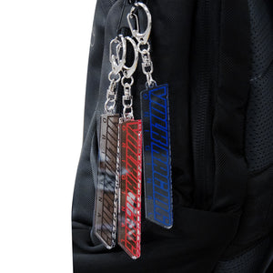 RAYS VOLK RACING LOGO ACRYLIC KEY CHAIN RED 74990000ACRRD
