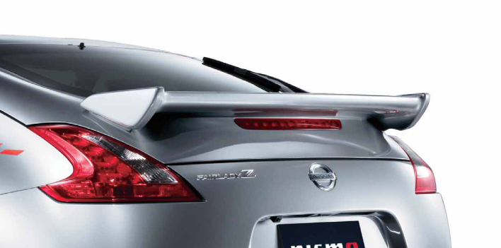 NISMO K51 (Plate Silver (M)) Rear Spoiler  For FairLady Z Z34  K60C0-1EK3A
