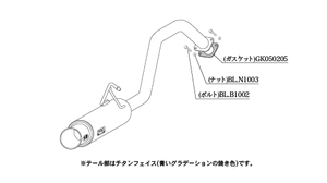 KAKIMOTO RACING EXHAUST GT BOX 06 S FOR TOYOTA AURIS NZE181H MCR30W ACR40WZENKI  T443135