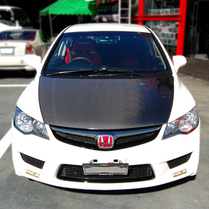 TOP FUEL CARBON BONNET FOR HONDA CIVIC FD2
