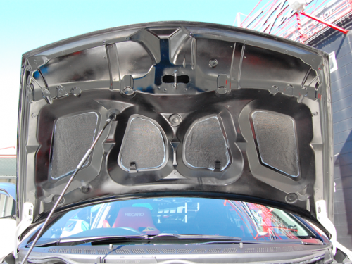 TOP FUEL CARBON BONNET FOR HONDA CIVIC FD2