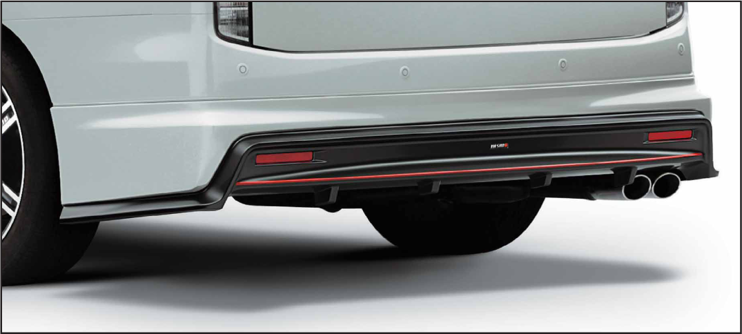 NISMO K23 Rear Under Spoiler  For Elgrand E52  8502S-RN2E0-03