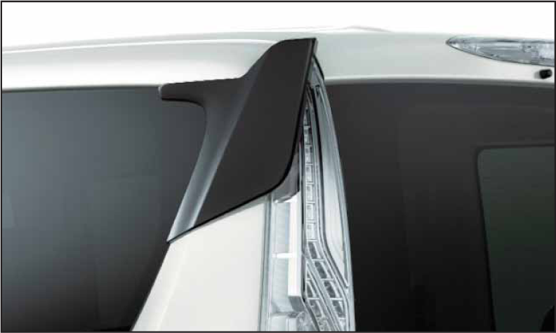 NISMO KH3 Rear Side
Spoiler kit  For Serena C26  9810S-RN6C0