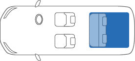 KARO FLAXY BRILLIANT BEIGE LUGGAGE MATS FOR Suzuki Jimny JB64W, JB74W FLAXY-4117-BEIGE